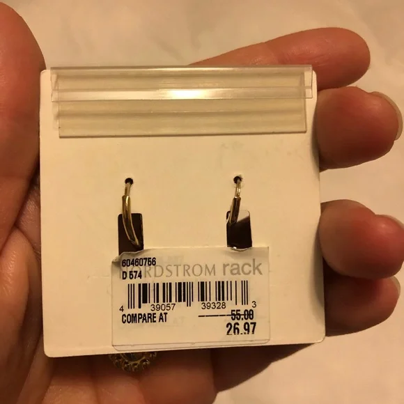 NWT Marchesa jewel dangle earrings - Picture 3 of 3